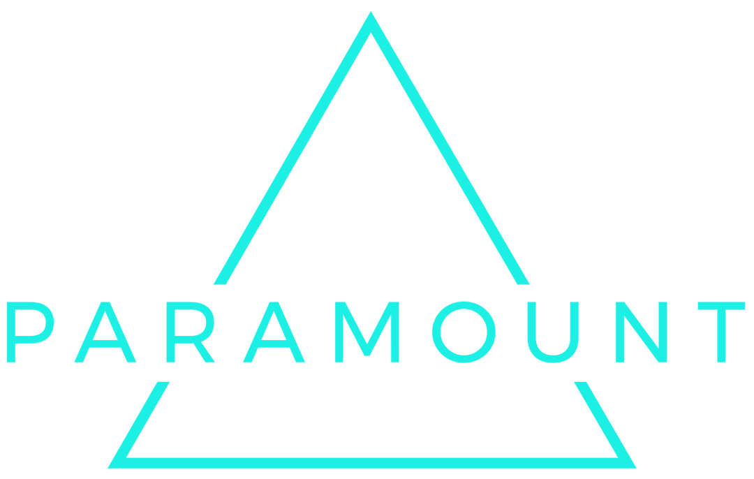 Minimalist logo featuring a triangle and the word 'ARAMOU'.